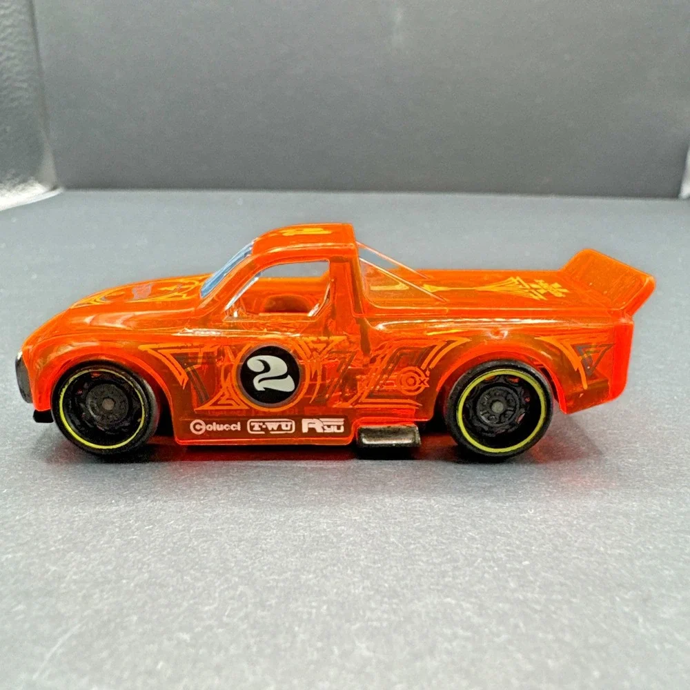 2021 Hot Wheels #160 X-Raycers 5/5 DRAFTNATOR Orange w/Black DD8 Sp Yellow‎ Rims